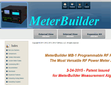 Tablet Screenshot of meterbuilder.com